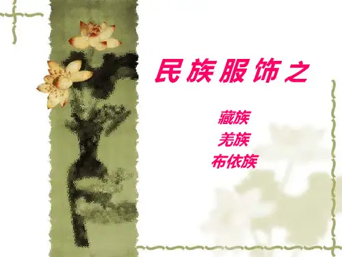 民族服装之藏族 羌族 布依族概要