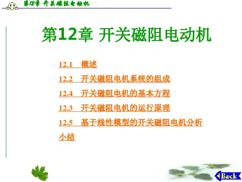 第12章 开关磁阻电动机PPT课件