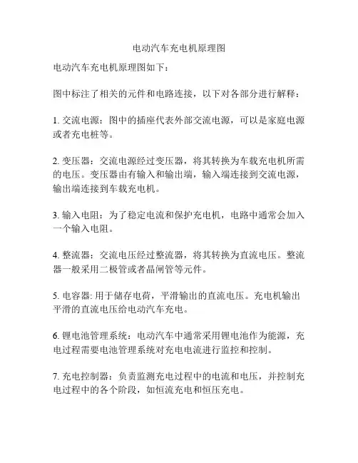 电动汽车充电机原理图