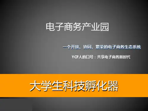 科技孵化器简介
