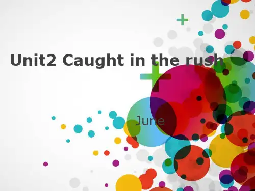 剑桥国际英语教程2 unit2 (lesson1-3)