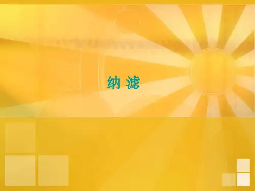 纳滤