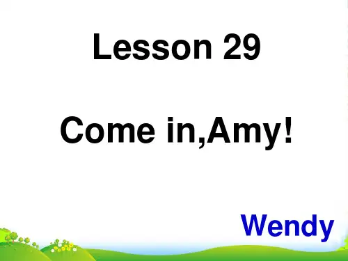 新概念英语Lesson29-30(共42页)课件