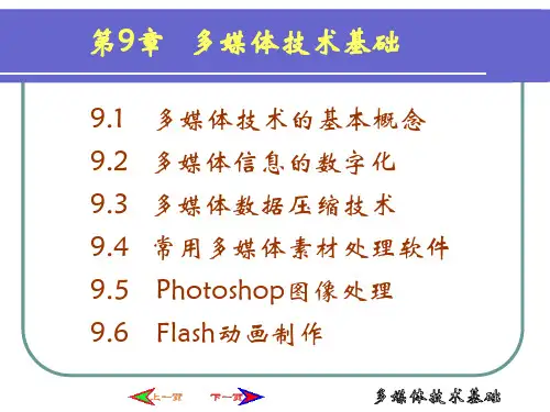 7.1 多媒体技术基本概念85页