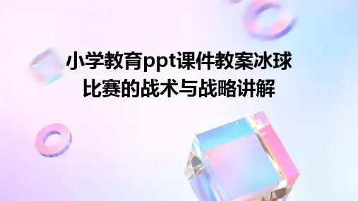 小学教育ppt课件教案冰球比赛的战术与战略讲解