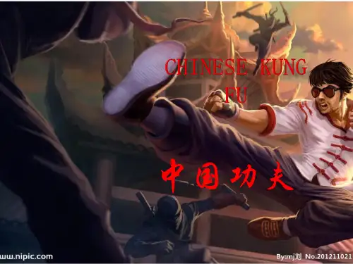 中国功夫英文介绍