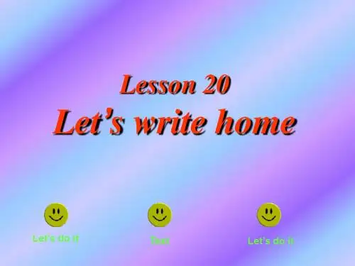 英语：Unit-3-《In-Beijing》Lesson20课件(2)(冀教版七年级下)