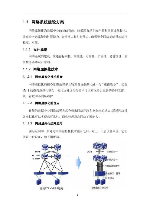 网络系统建设方案