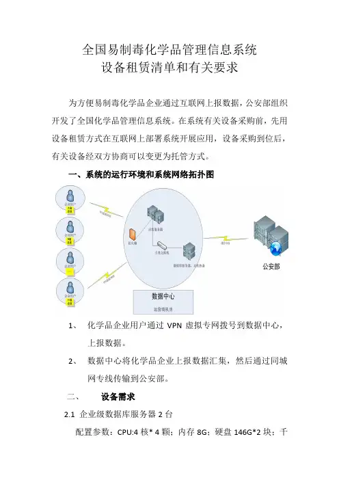 全国易制毒化学品管理信息系统
