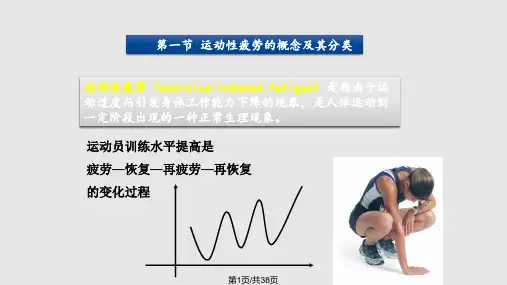运动性疲劳PPT课件