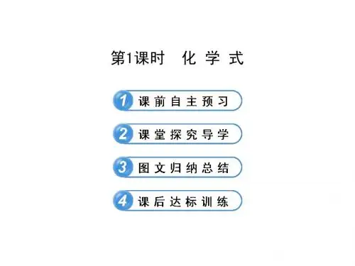 331化学式(沪教版九年级上)(共27张PPT)