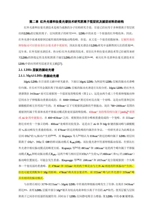 第二章-红外光谱和拉曼光谱技术
