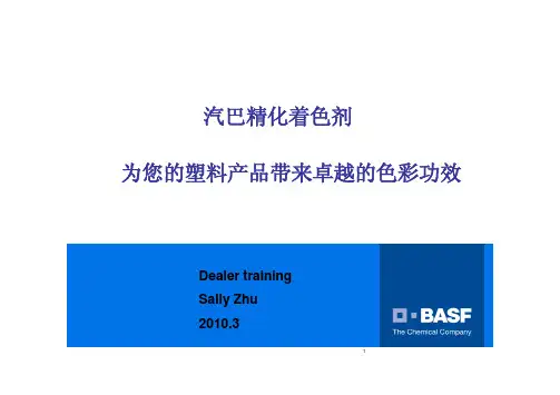 BASF-CIBA颜料介绍