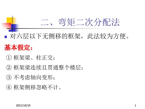 弯矩二次分配法