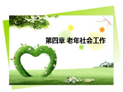 4章-老年社会工作