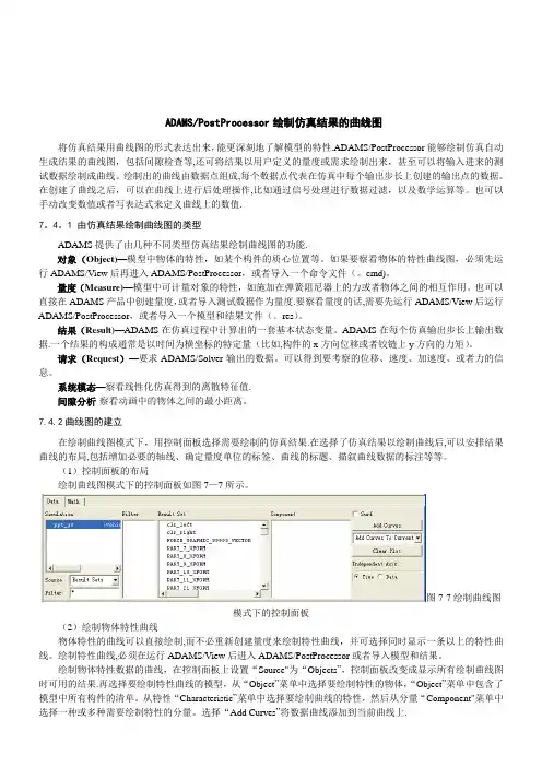 ADAMS后处理—曲线图