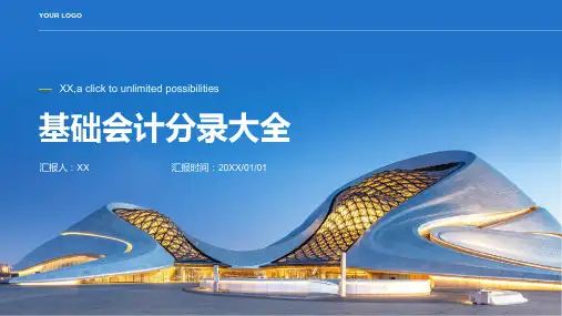 基础会计分录大全
