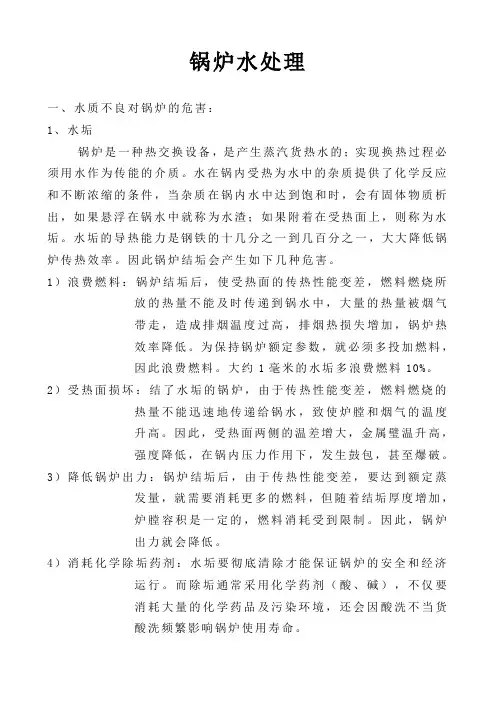 锅炉水处理