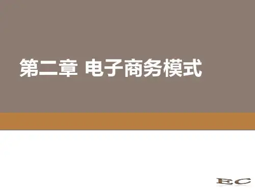 电子商务模式概述实用PPT(33页)
