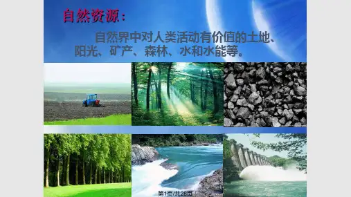 可再生资源如果利用合理PPT课件