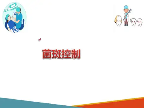 牙周病的基础治疗及药物治疗—菌斑控制