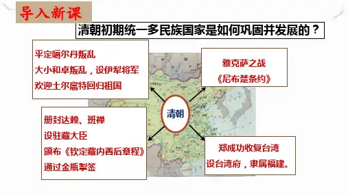 部编版七年级历史下册 第19课 清朝前期社会经济的发展 课件