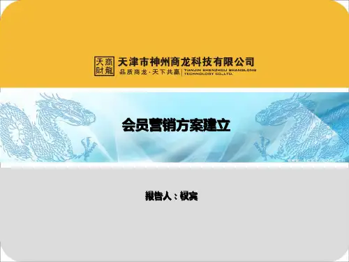 天财商龙CRM营销系统 PPT课件
