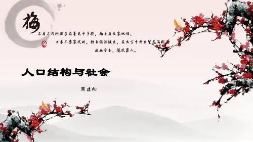 人口结构与社会