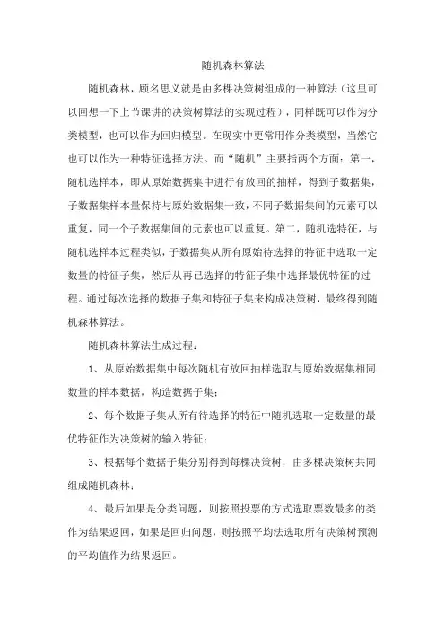 随机森林算法