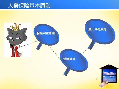 人身保险原则