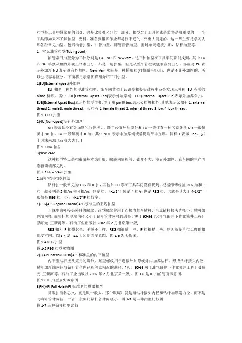 油管扣型分类