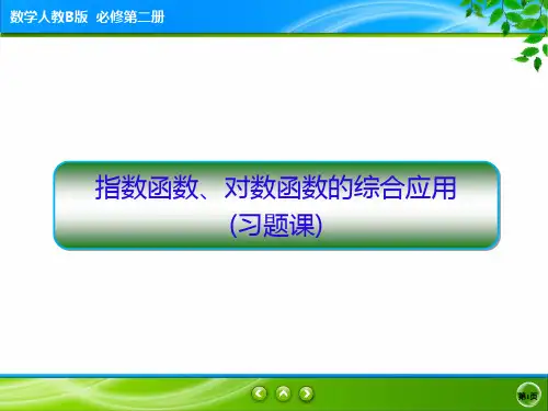 指数函数与对数函数的关系 综合应用 (共28张PPT)