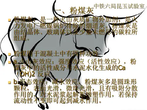 粉煤灰矿粉