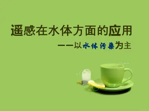 遥感在水体方面的应用