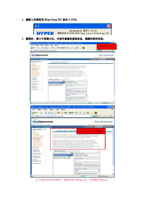 hypersnap-dx截图使用方法