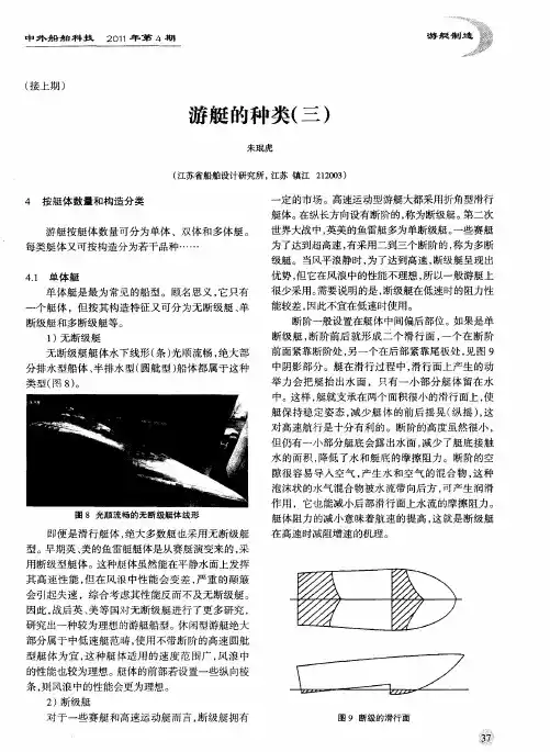 游艇的种类(三)