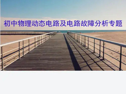 初中物理动态电路及电路故障分析专题资料
