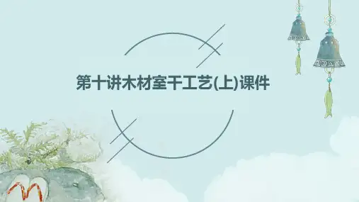 第十讲木材室干工艺(上)课件