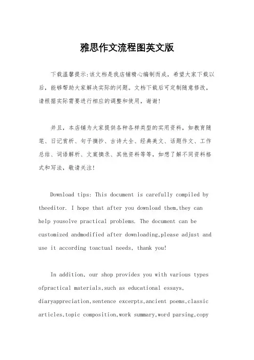 雅思作文流程图英文版