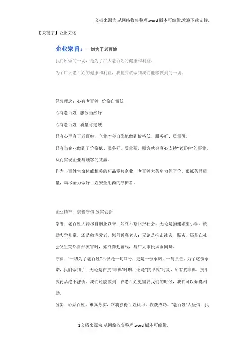 【企业文化】企业文化3