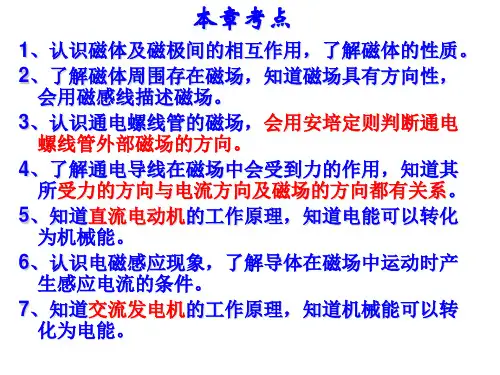 16章电磁转换复习课件
