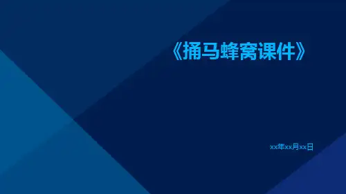 捅马蜂窝课件