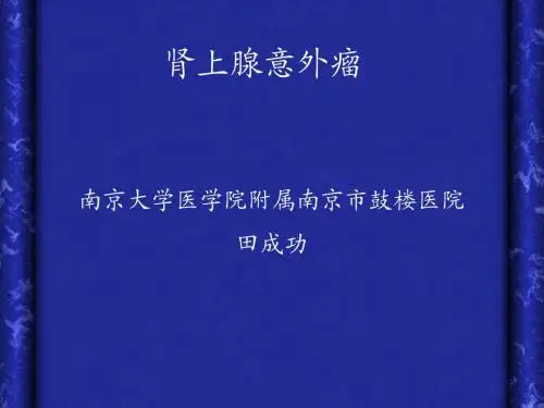 田成功-肾上腺意外瘤