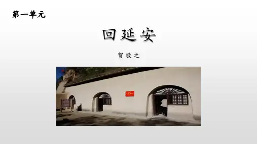 部编版八年级语文下册(回延安)课文课件