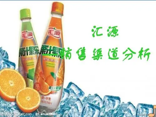 汇源 渠道分析