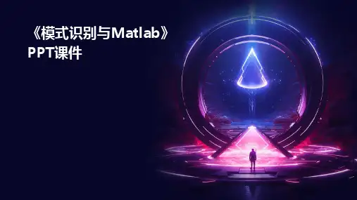 《模式识别与MATLAB》课件