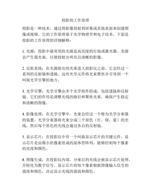 投影的工作原理