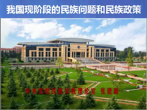 张建新我国现阶段的民族问题和民族PPT参考
