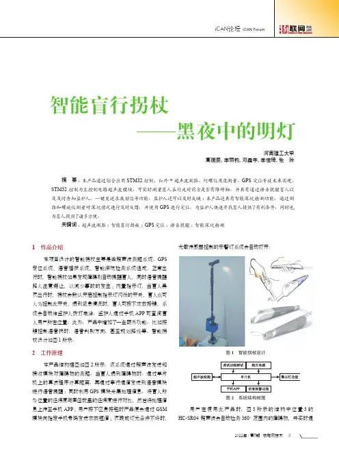 智能盲行拐杖——黑夜中的明灯