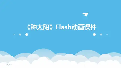 《种太阳》Flash动画课件(2024)